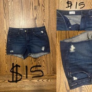 Gap Cut off shorts